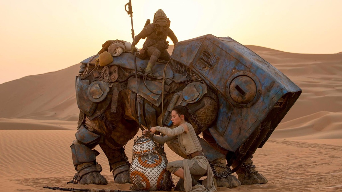 Daisy Ridley in Star Wars 7