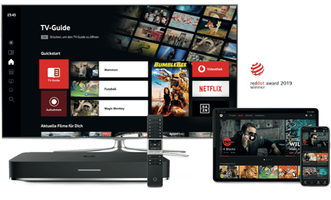 Digitales Fernsehen â€“ Holâ€˜ Dir mit Vodafone GigaTV erstklassiges TV ins Haus