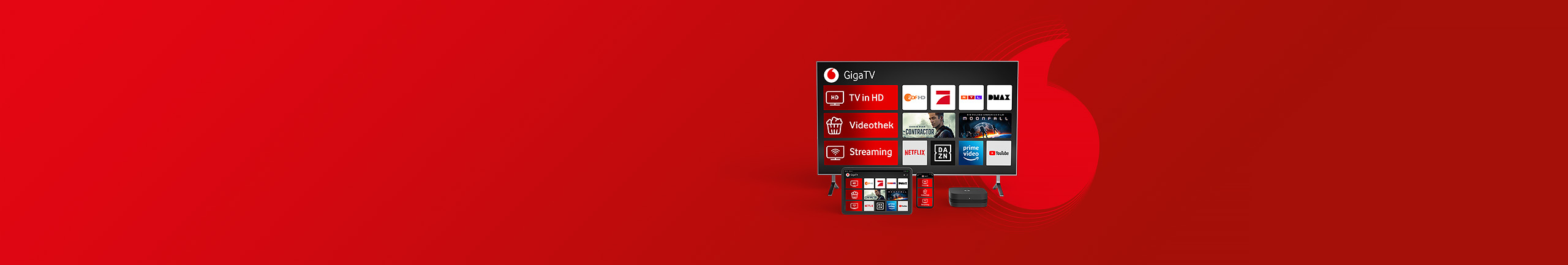 GigaTV mit Netflix
