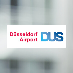 Flughafen Düsseldorf Firmenlogo