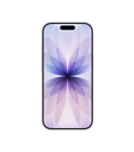 iPhone 17, Vorderseite, Farbe Lavendel, Dynamic Island mittig oben