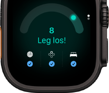 Apple Watch Ultra 4, Titangehäuse, Farbe Schwarz, Tagesformwert 8, rechte Seitenansicht, Digital Crown, erhöhte Seitentaste