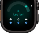 Apple Watch Ultra 4, Titangeh�use, Farbe Schwarz, Tagesformwert 8, rechte Seitenansicht, Digital Crown, erh�hte Seitentaste