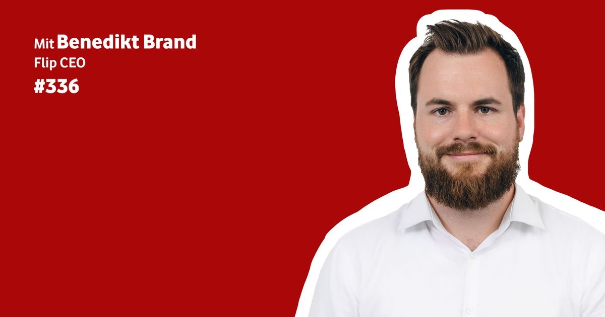 Benedikt Brand ist Gast bei Digitale Vorreiter:innen Benedikt Brand