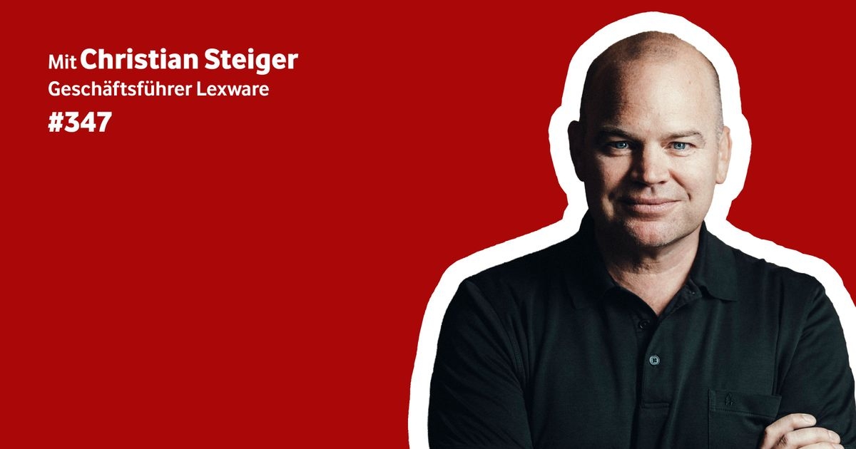 Christian Steiger ist Gast bei Digitale Vorreiter:innen Christian Steiger