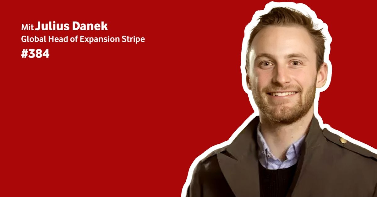 Julius Danek ist Gast bei Digitale Vorreiter:innen Julius Danek ist Gast bei Digitale Vorreiter:innen