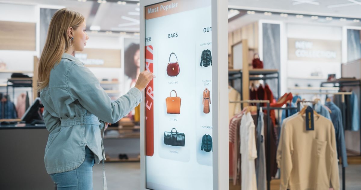 Digital Präsentieren am Point of Sale Schmuckbild