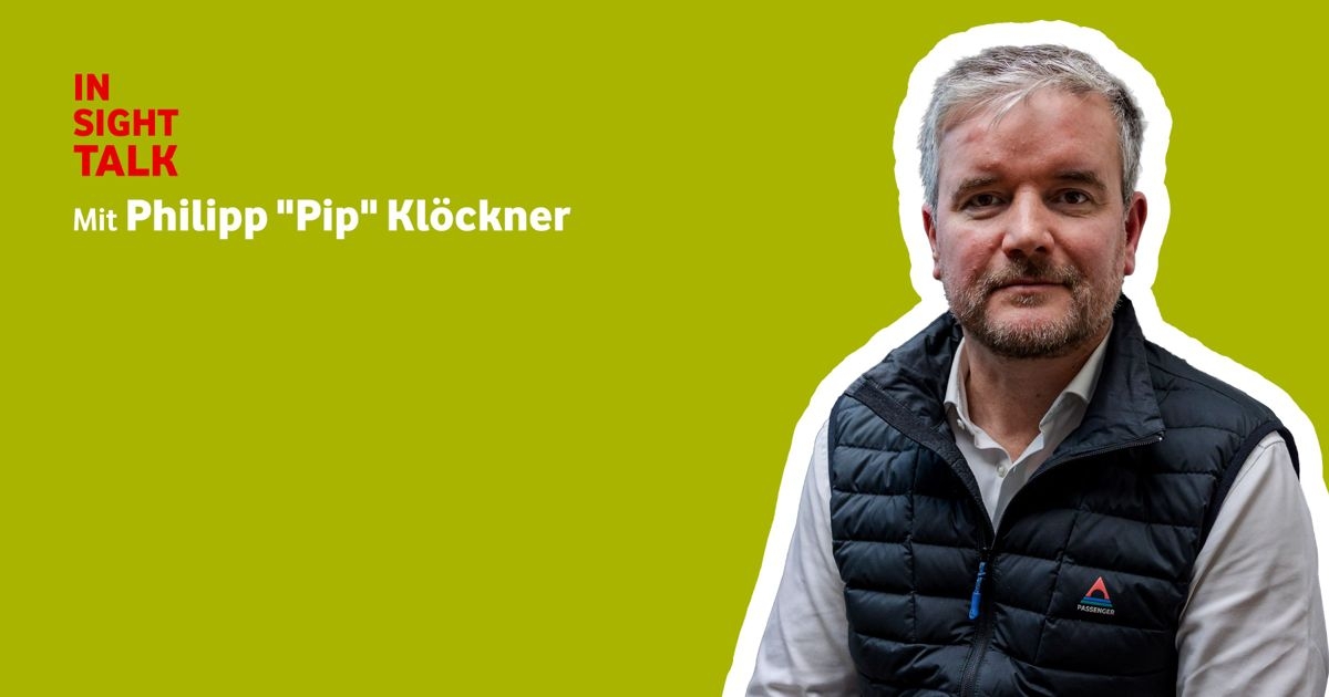 Philipp Klöckner ist Gast bei Insight Talk Philipp Klöckner