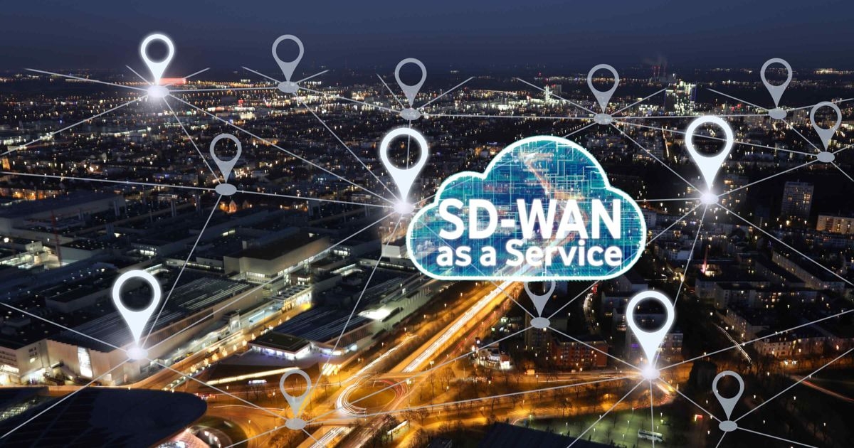 Standortvernetzung mit SD-WAN as a Service