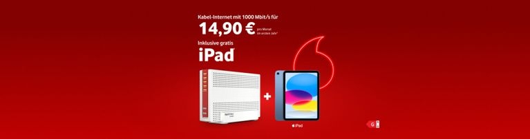 Red Business 1000 Cable mit gratis iPad 11