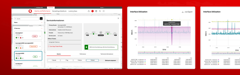 Service Monitor – Netzmonitor