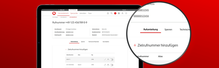 Service Monitor – Voice Manager