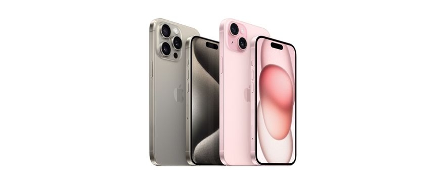 Abbildung des neuen iPhone 15