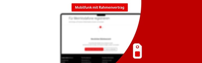 Mobilfunk mit Rahmenvertrag