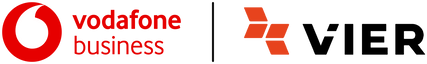 Vodafone x VIER Logo