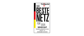 Computer Bild Siegel Das beste Netz