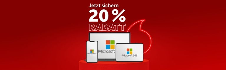 Microsoft 365 20 % sparen