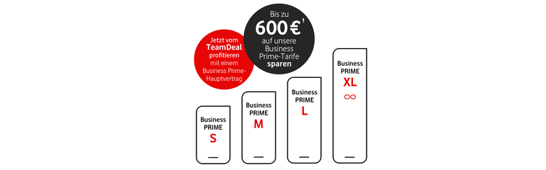 Übersicht Prime Tarife