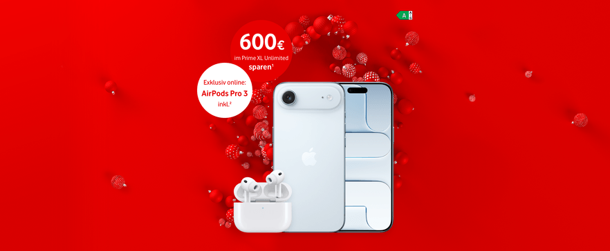 iPhone Air mit AirPods 3 inklusive