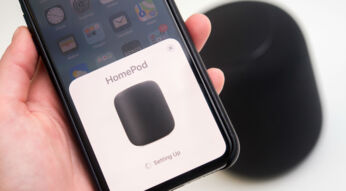 Den HomePod über das iPhone einrichten
