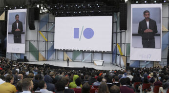 Foto von der Google I/O 2017
