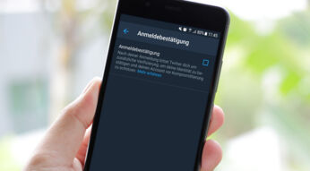 Twitter-App auf Smartphone
