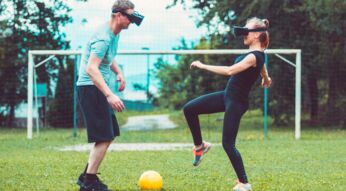 Virtual reality soccer game