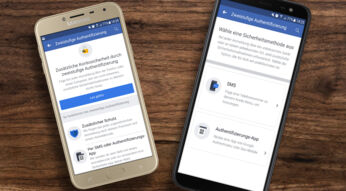 Die zweistufige Authentifizierung in Facebook einrichten.
