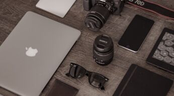 ipad, iphone und kamera