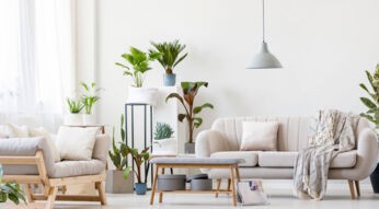 Beispiel: Hell eingerichtetes Wohnzimmer wird über Ikea 3D-Druck barrierefrei