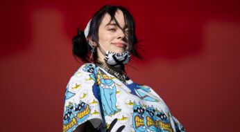 Grammy-Gewinnerin Billie Eilish bei einem Konzert.