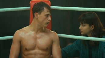 Dennis Mojen als Ossi und Lisa Vicari als Isi im Netflix-Film"Isi und Ossi"