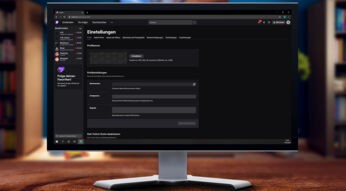Profilname in den Twitch-Einstellungen