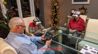 Senioren nutzen VR für Senioren