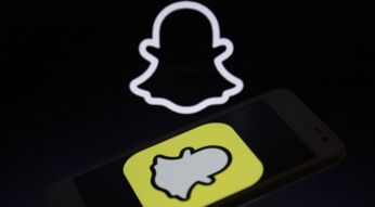 Das Logo der Messaging-App Snapchat.
