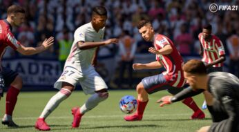 Screenshot vom Gameplay in "FIFA 21"