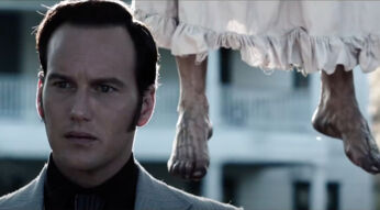 Screenshot aus dem Conjuring-Trailer mit Patrick Wilson