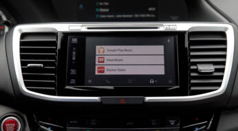 Android Auto auf dem Display eines Hondas