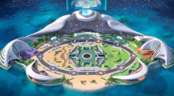 Das Stadion in Pokémon Unite
