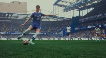 Ein Freistoß in FIFA 23