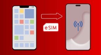 vodafone esim transfer bei iphones