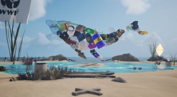 Wal im WWF-Metaverse-Projekt ist aus Plastikmüll geformt