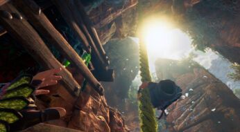 Klettern in Horizon: Call of the Mountains