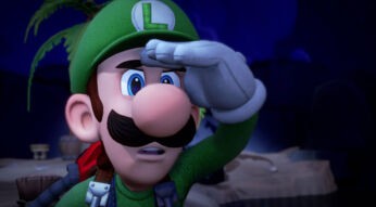 Luigi in Luigis Mansion
