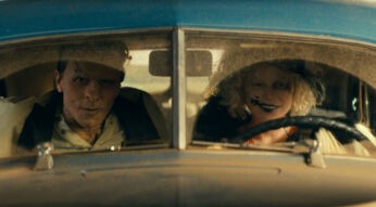 Christian Bale und Jessie Buckley in einer Szene vom Film The Bride!