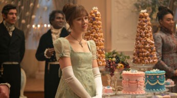 Auf dem Bild in dem Artikel zu Bridgerton Staffel 6 ist Claudia Jessie als Eloise Bridgerton zu sehen.