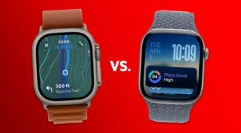 Die Smartwatch Apple Watch 11 ist links, die Apple Watch Ultra 3 ist rechts zu sehen.