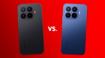 Das Xiaomi 17T in Schwarz ist links, das Xiaomi 17T Pro in Blau ist rechts zu sehen.