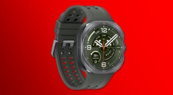 Die Galaxy Watch Ultra2 von Samsung in Schwarz.