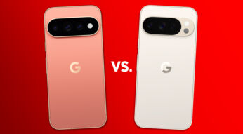 Das Pixel 11 Pro und das Pixel 10 Pro gegenübergestellt.